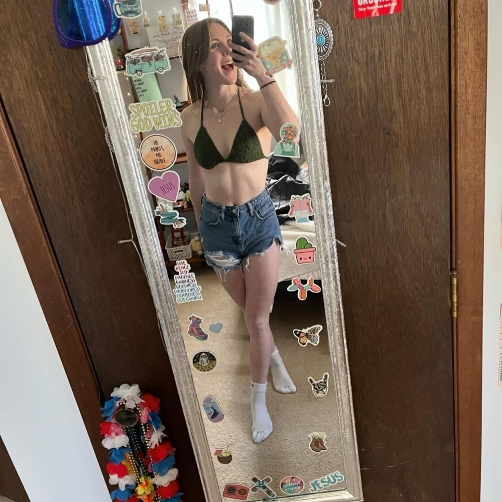 Hand made bikini tops